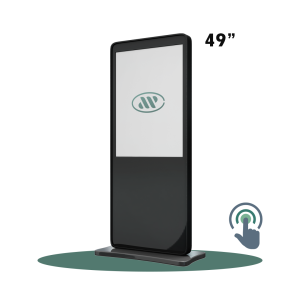 RevoSign Touchscreen Floorstand 49 Inch Capacitive (Black)