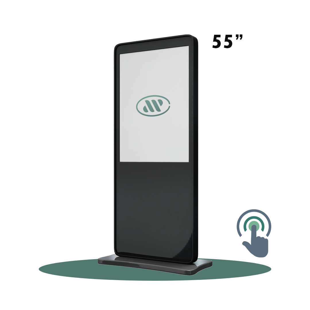 RevoSign Touchscreen Floorstand 55 Inch Capacitive (Black)